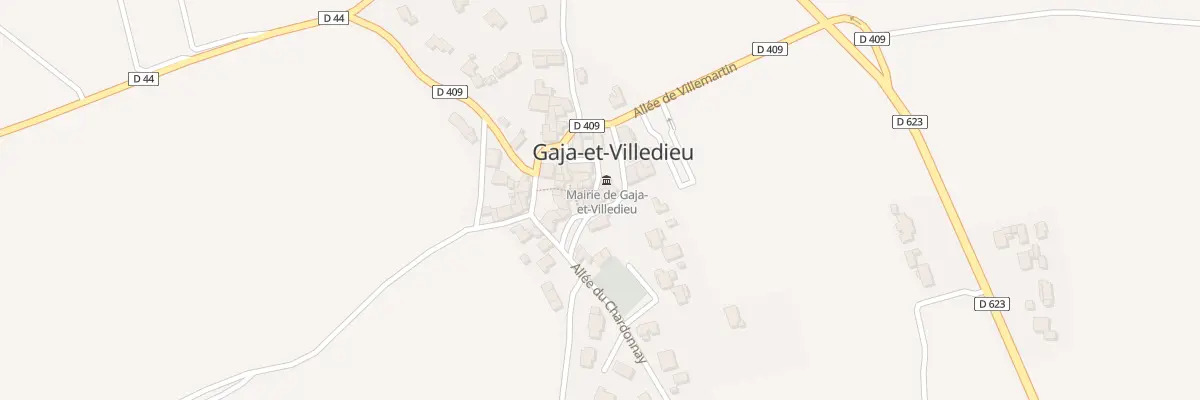 Plan du 8 Rue Victor Hugo à Gaja-et-Villedieu