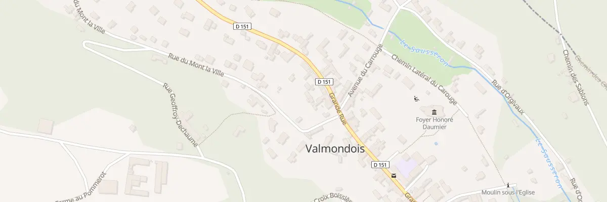 Plan du 81 Gr Grande Rue à Valmondois