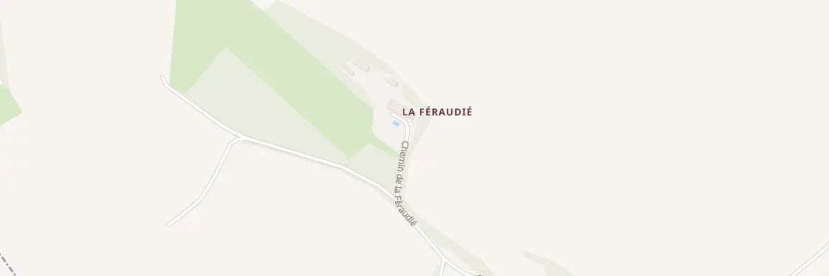 Plan du 5032 La Feraudie à Peyregoux