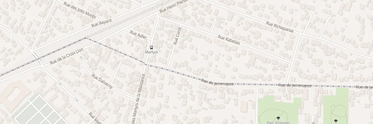 Plan du 19 Rue de Jemmapes à Sartrouville