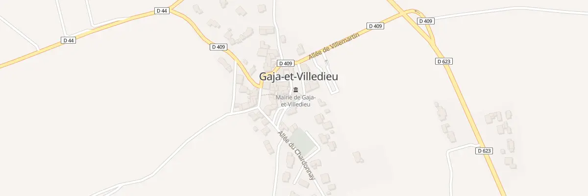 Plan du 6 Rue Victor Hugo à Gaja-et-Villedieu