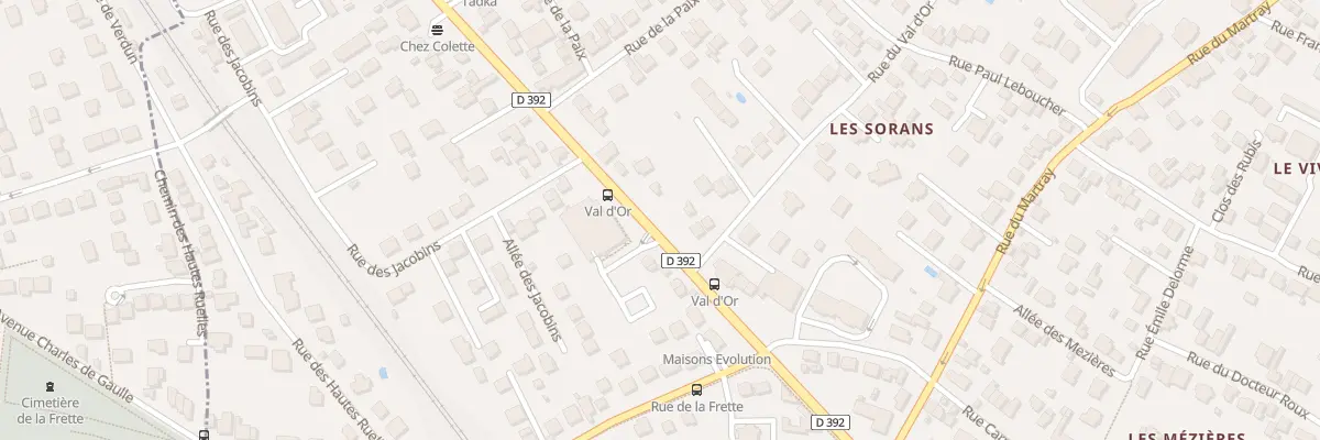 Plan du 62 Bd Clémenceau à Cormeilles-en-Parisis