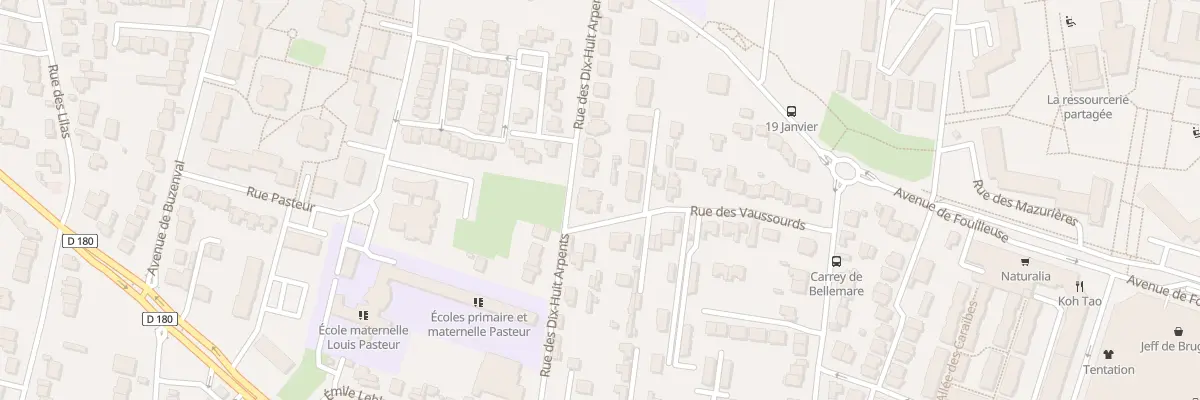 Plan du 32 Rue des Vaussourds à Rueil-Malmaison