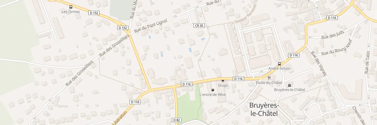 Plan du 46 Rue de la Libération à Bruyères-le-Châtel