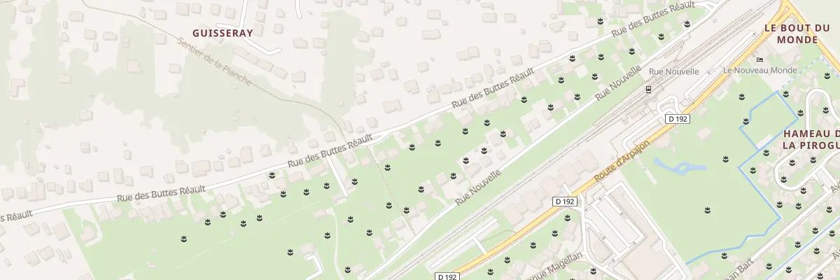 Plan du 39 Rue des Buttes Réault à Breuillet