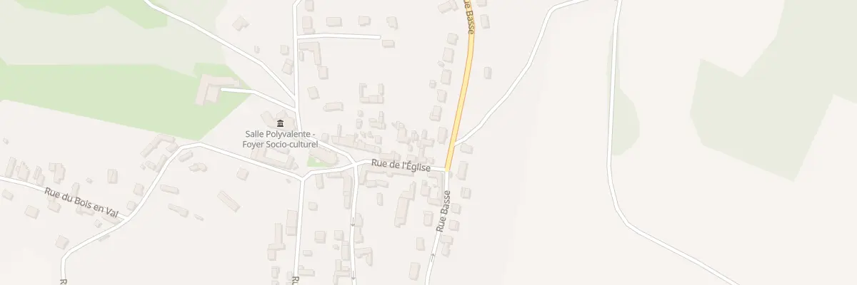 Plan du 24 Rue de l’Eglise à Mortefontaine-en-Thelle