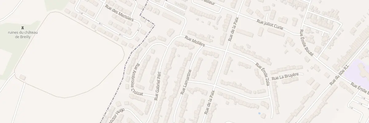 Plan du 5 Rue Lamartine à Ailly-sur-Somme