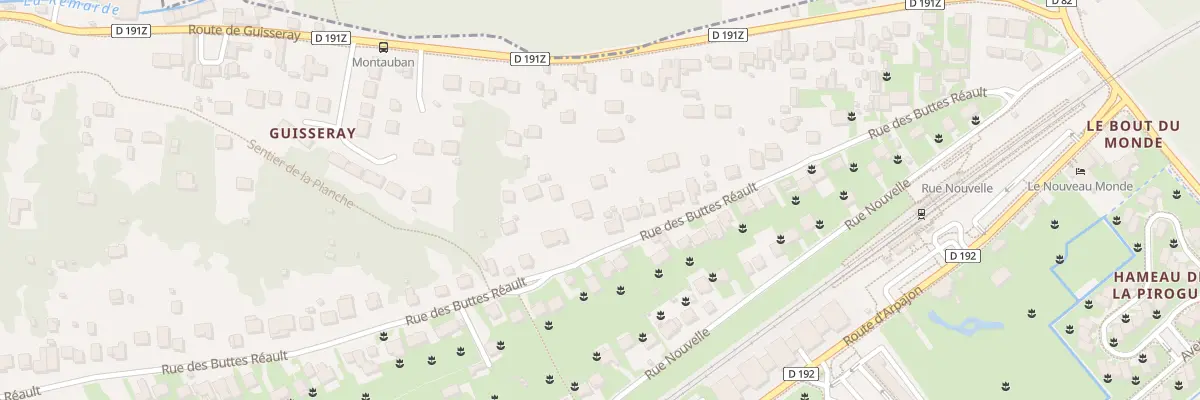 Plan du 38B Rue des Buttes Réault à Breuillet