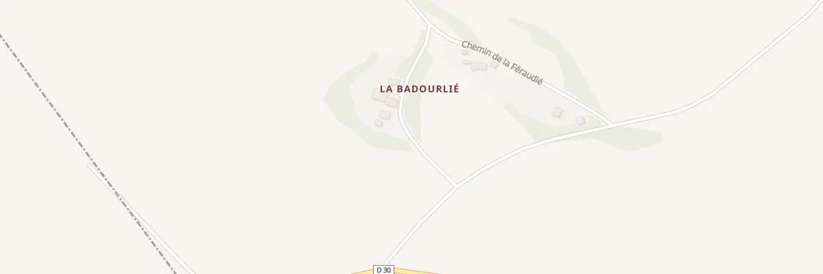 Plan du 5027 La Badourlie à Peyregoux