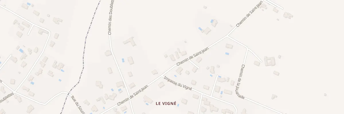 Plan du 47 Che de Saint Jean à Rosières