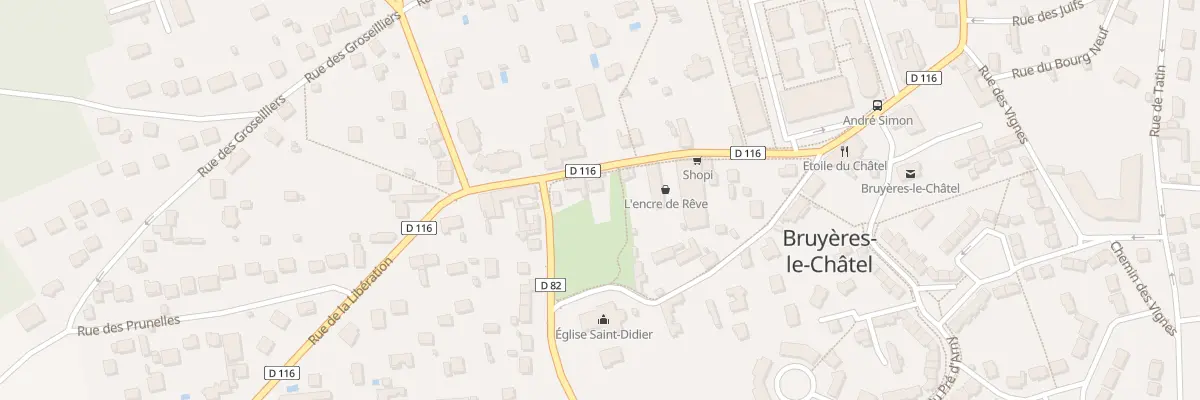 Plan du 63 Rue de la Libération à Bruyères-le-Châtel