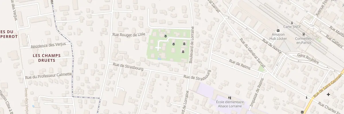 Plan du 60 Bd de Lorraine à Cormeilles-en-Parisis