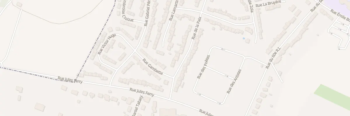 Plan du 47 Rue de la Paix à Ailly-sur-Somme