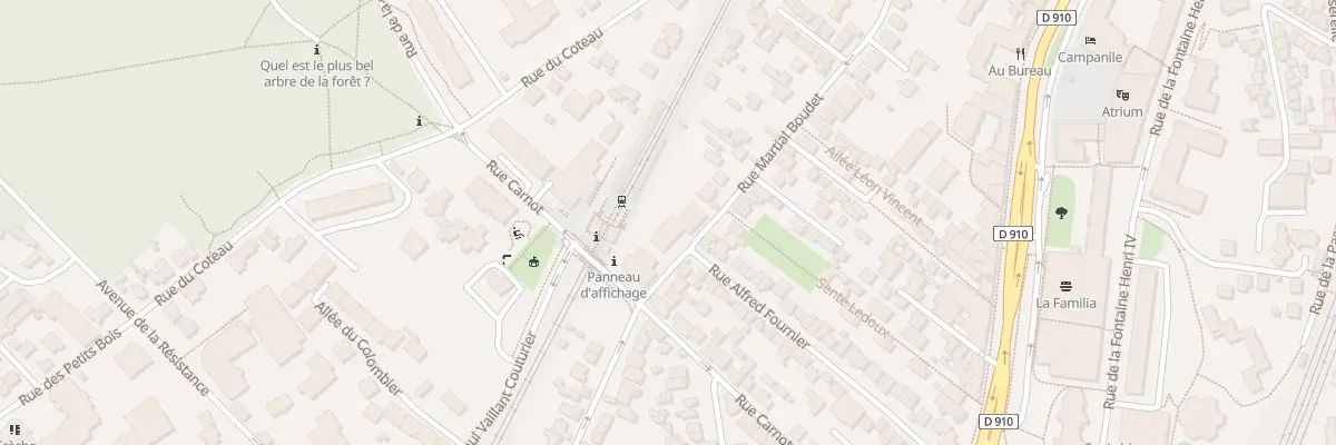 Plan du 56 Rue Martial Boudet à Chaville