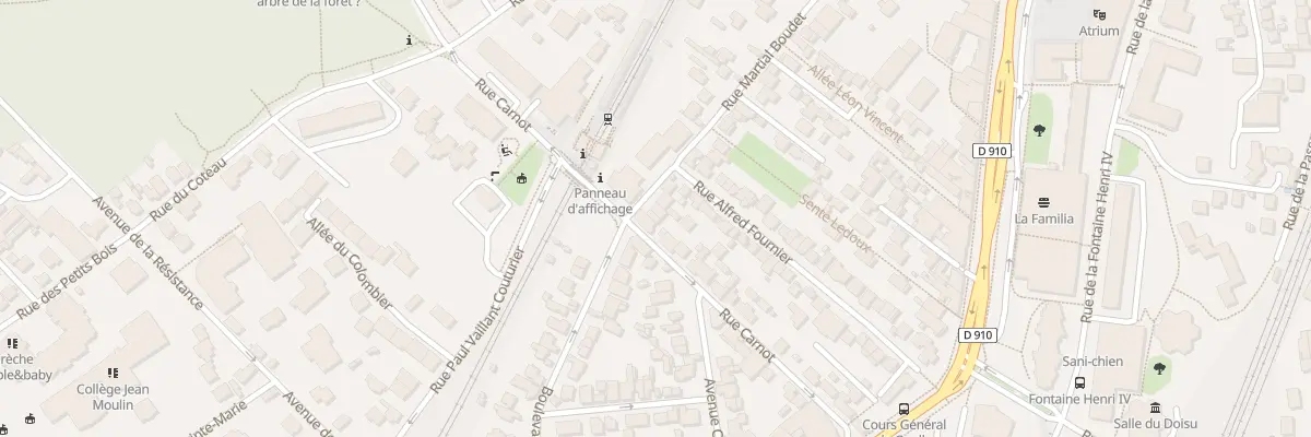 Plan du 69 Rue Martial Boudet à Chaville