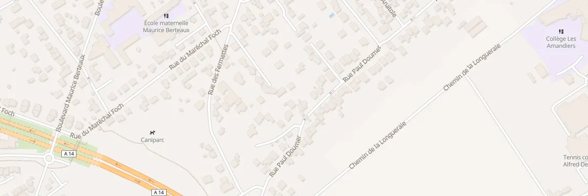 Plan du 170 Rue Paul Doumer à Carrières-sur-Seine