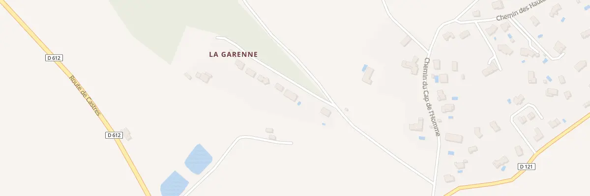 Plan du 5 Che de la Garenne à Puygouzon