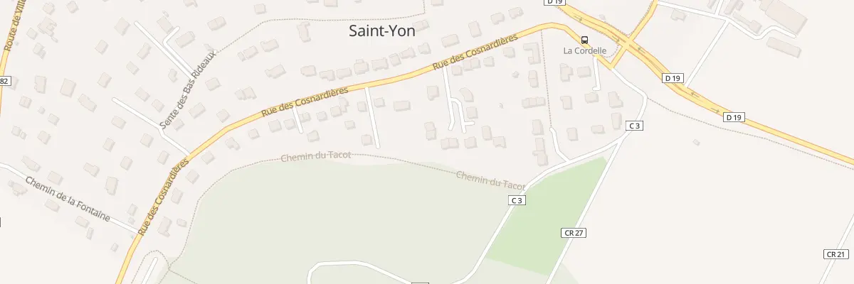 Plan du 60B Rue des Cosnardières à Saint-Yon