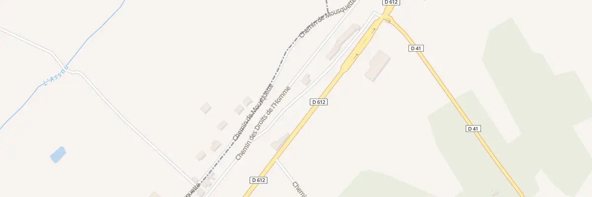 Plan du 5120 Al Pouxoulet à Dénat