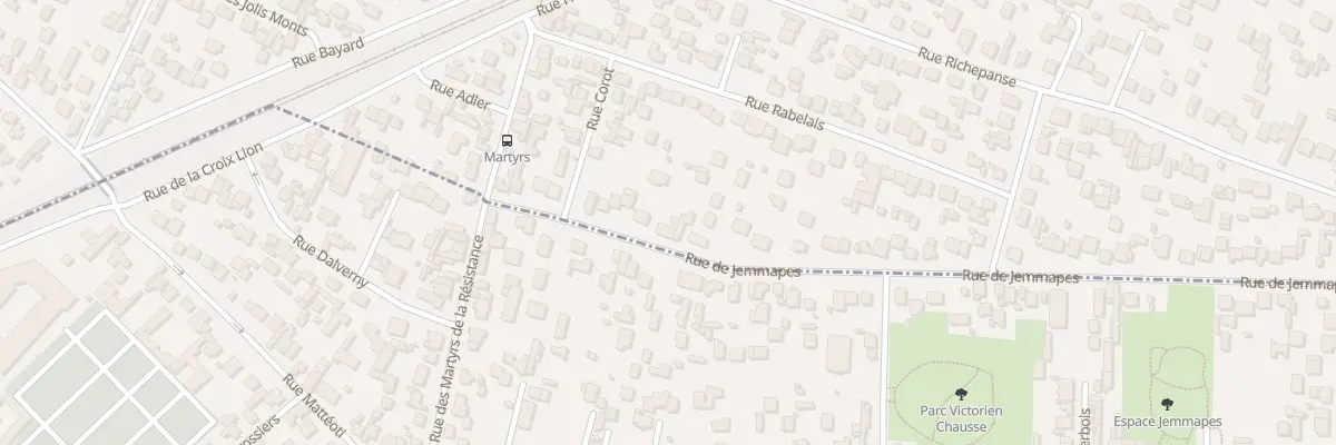 Plan du 23 Rue de Jemmapes à Sartrouville