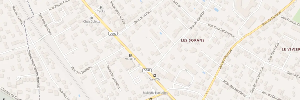 Plan du 5B Rue du Val d’Or à Cormeilles-en-Parisis