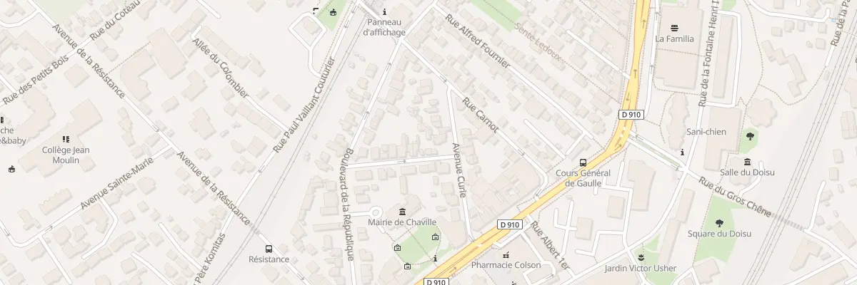Plan du 4 Av Berthelot à Chaville