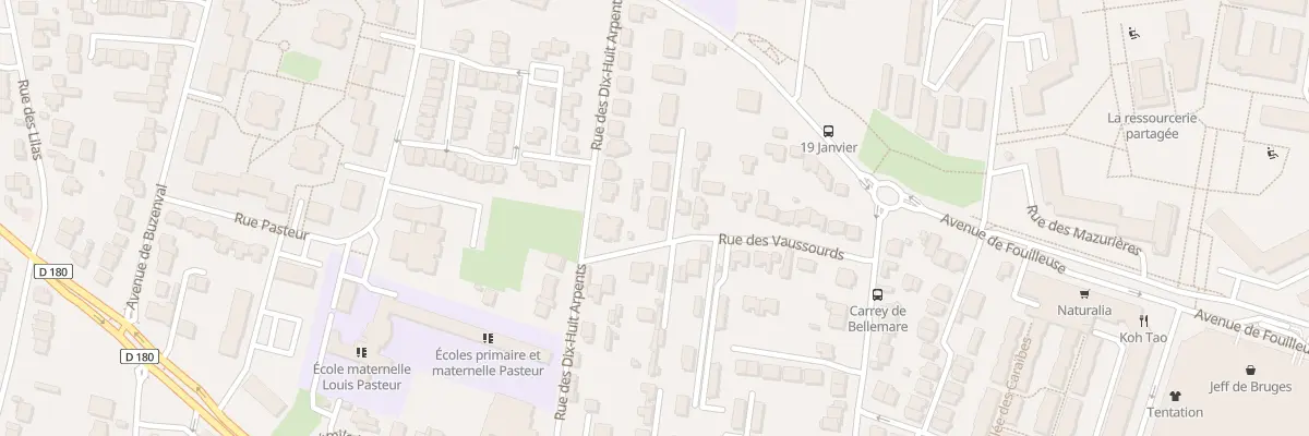 Plan du 24B Rue des Vaussourds à Rueil-Malmaison