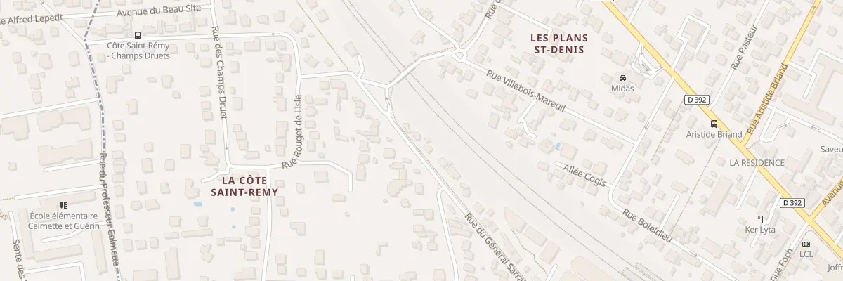 Plan du 5 Bd de Lorraine à Cormeilles-en-Parisis