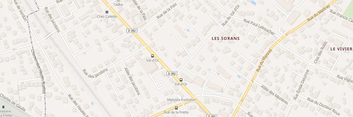 Plan du 5 Rue du Val d’Or à Cormeilles-en-Parisis