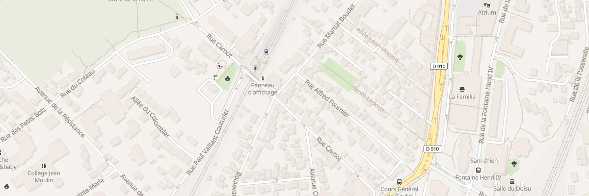 Plan du 67 Rue Martial Boudet à Chaville