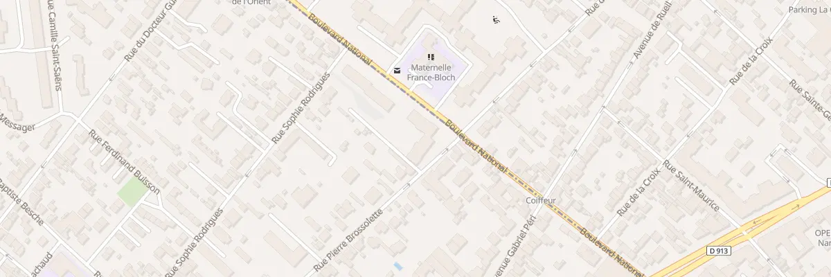 Plan du 125 Rue Pierre Brossolette à Rueil-Malmaison