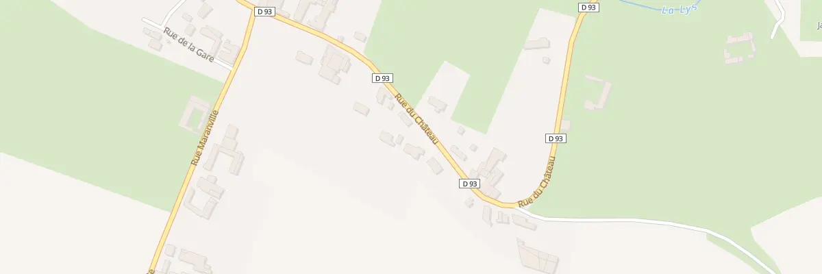 Plan du 10 Rue du Chateau à Verchin
