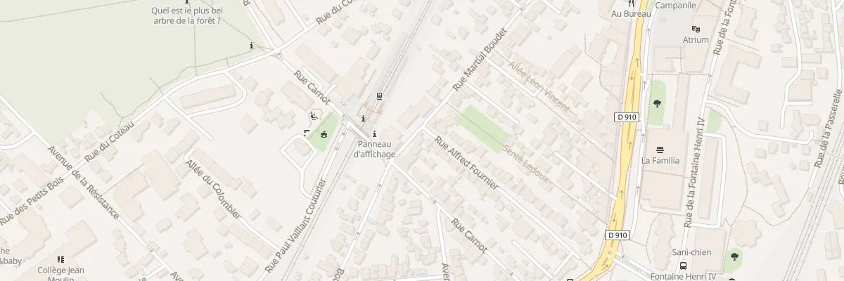 Plan du 63 Rue Martial Boudet à Chaville