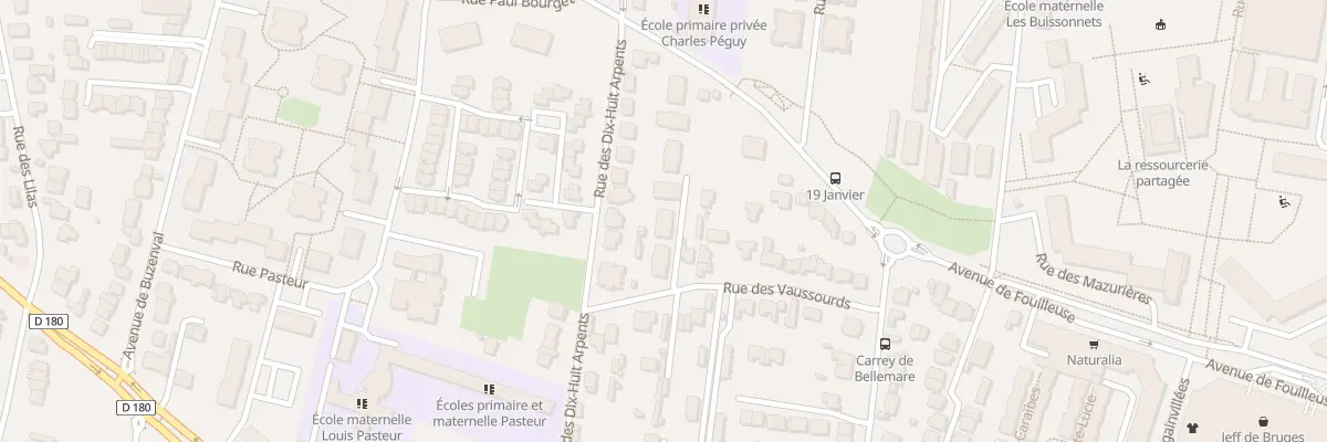 Plan du 26 Rue des Vaussourds à Rueil-Malmaison