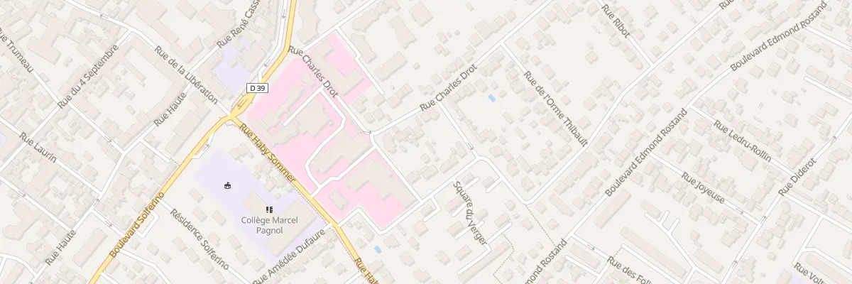 Plan du 12 Rue Charles Drot à Rueil-Malmaison