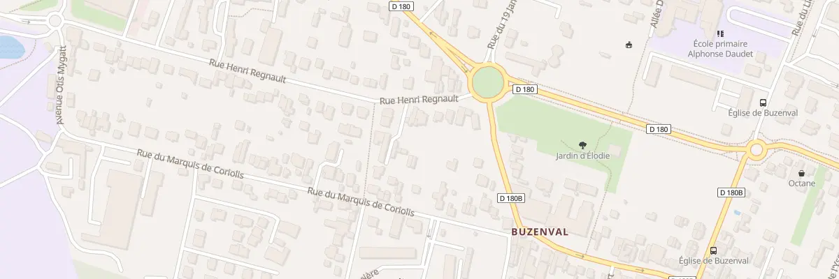Plan du 11 Rue Henri Regnault à Rueil-Malmaison