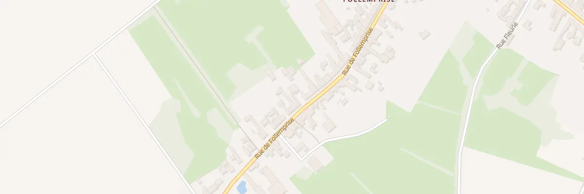 Plan du 492 Rue de Follemprise à Vignacourt