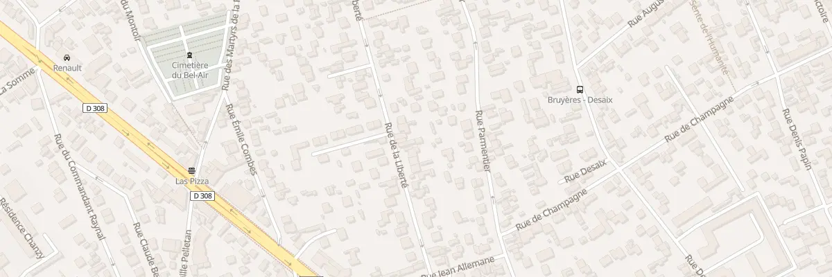 Plan du 38 Rue de la Liberté à Houilles