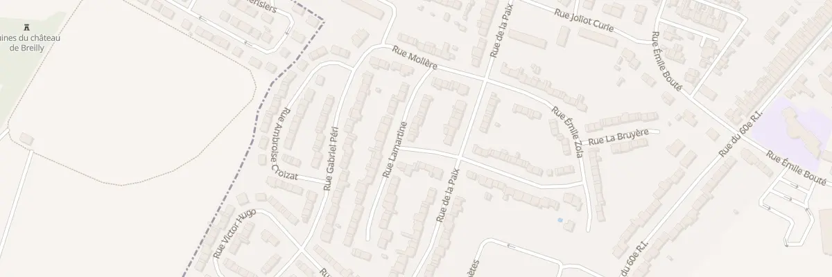 Plan du 10 Rue Lamartine à Ailly-sur-Somme