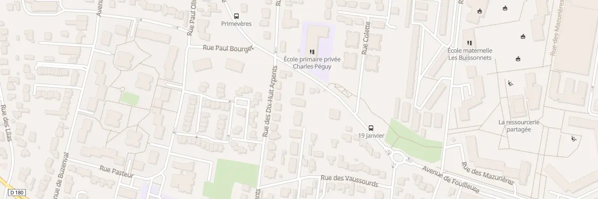 Plan du 60 Rue du Gen Carrey de Bellemare à Rueil-Malmaison