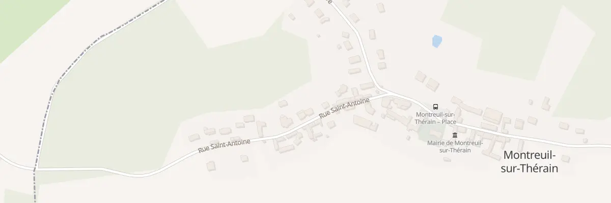 Plan du 445 Rue Saint-Antoine à Montreuil-sur-Thérain