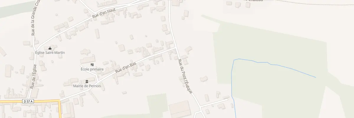 Plan du 335 Rue du Pont l’Eveque à Pernois
