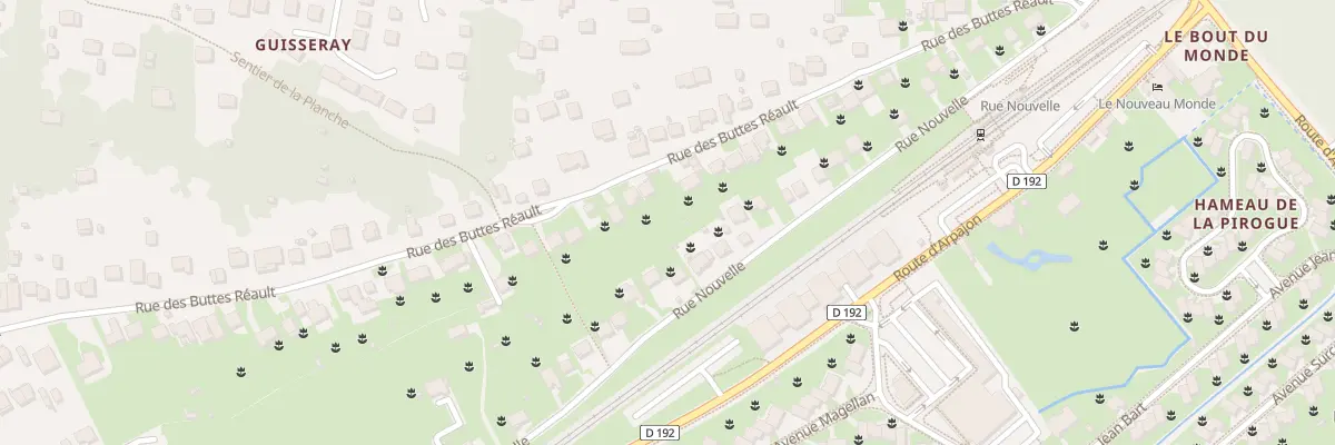 Plan du 35B Rue des Buttes Réault à Breuillet
