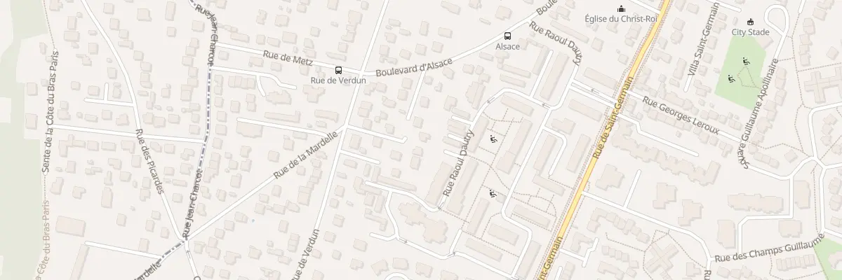 Plan du 5 Rue de Verdun à Cormeilles-en-Parisis