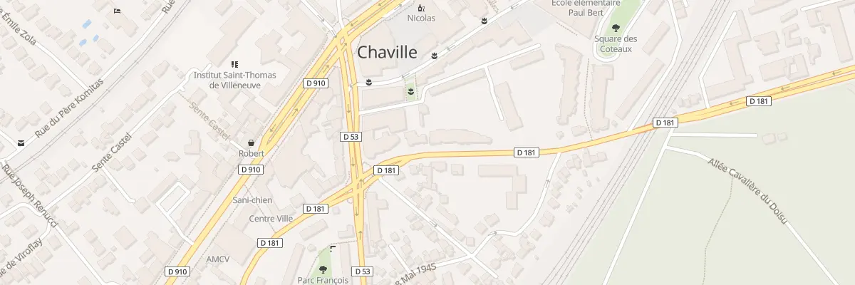 Plan du 18 Rue Pave des Gardes à Chaville