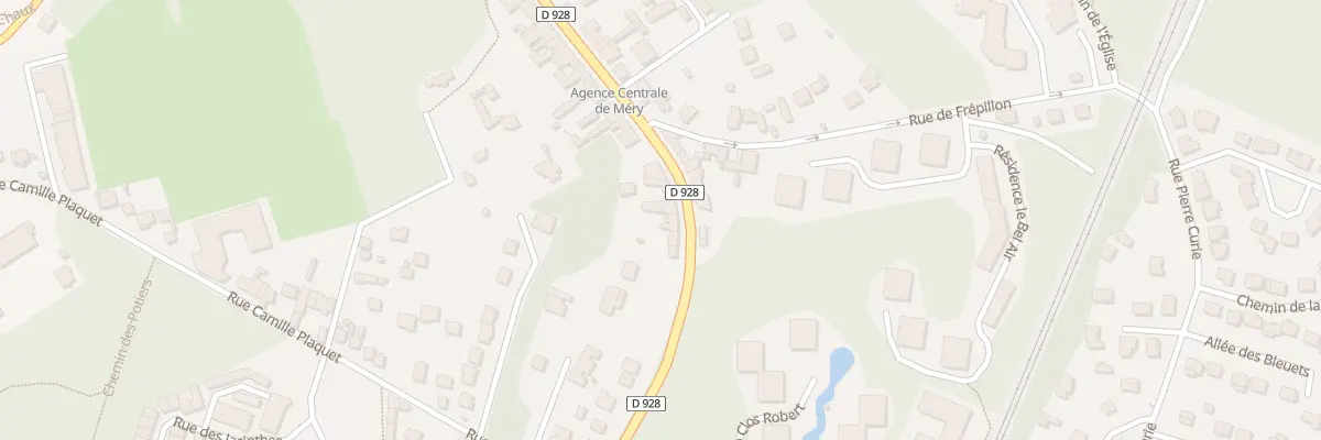 Plan du 74 Av Marcel Perrin à Méry-sur-Oise