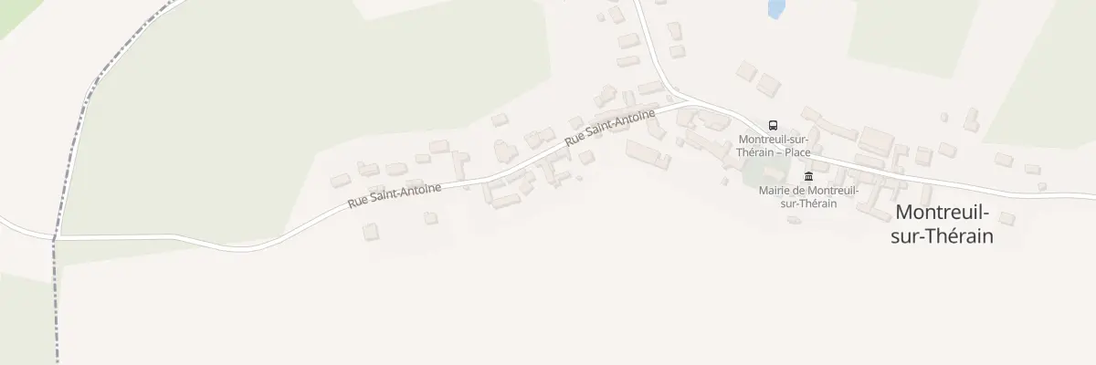 Plan du 424 Rue Saint-Antoine à Montreuil-sur-Thérain