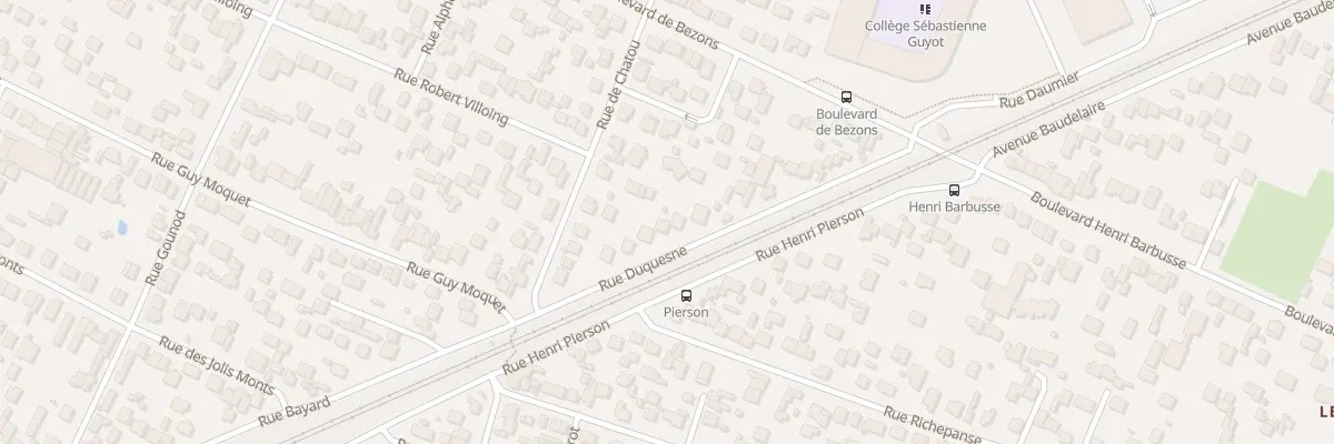 Plan du 47 Rue Duquesne à Sartrouville