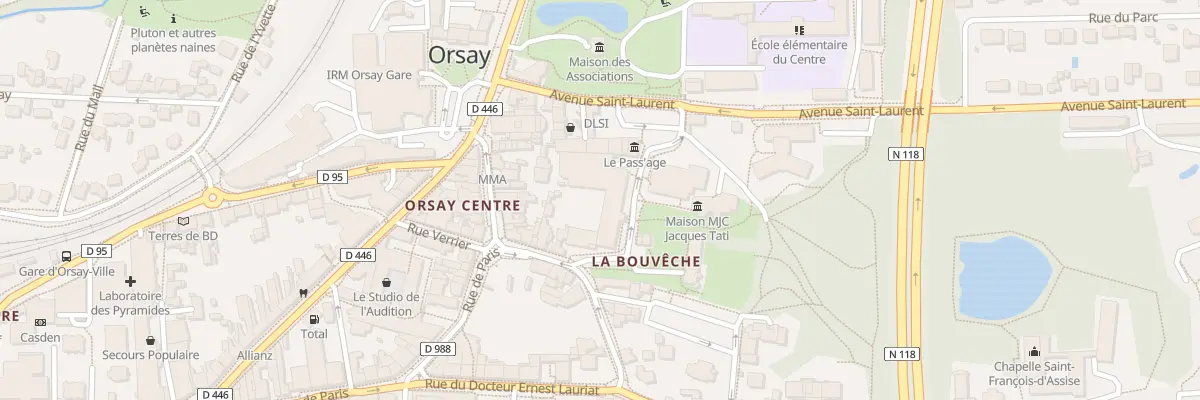 Plan du 69 Rue de Paris à Orsay