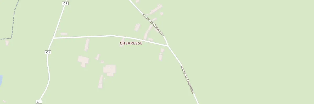 Plan du 83 Chevresse à Touchay